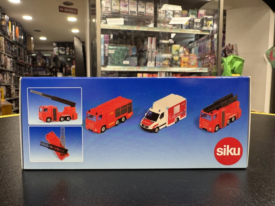 SIKU 6326 - SET 3 FURGONI PRONTO INTERVENTO - NUOVO - SIGILLATO - Immagine 4 di 4