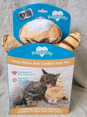 Pets Know Best ''Huggie Kitty'' * Relaxes Your Feline w/ Purring & Heat * New *