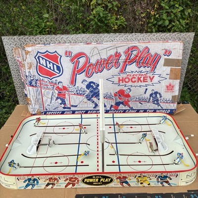Vintage Eagle Toys NHL Power Play Electric Hockey Table Game Canada READ BELOW