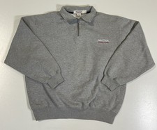 Vintage Nautica Competition 1/4 Sweatshirt Sz L Boxy Preppy Sailing 90s