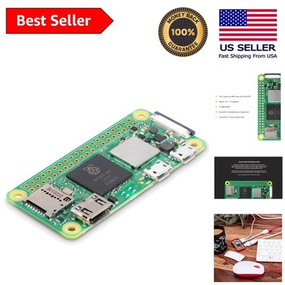 Powerful RPi Zero 2 W with Quad-Core CPU, 512MB RAM, Wireless Connectivity