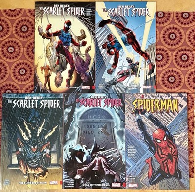 BEN REILLY SPIDER-MAN & SCARLET SPIDER vol 1 2 3 5 Peter David tpb lot Marvel