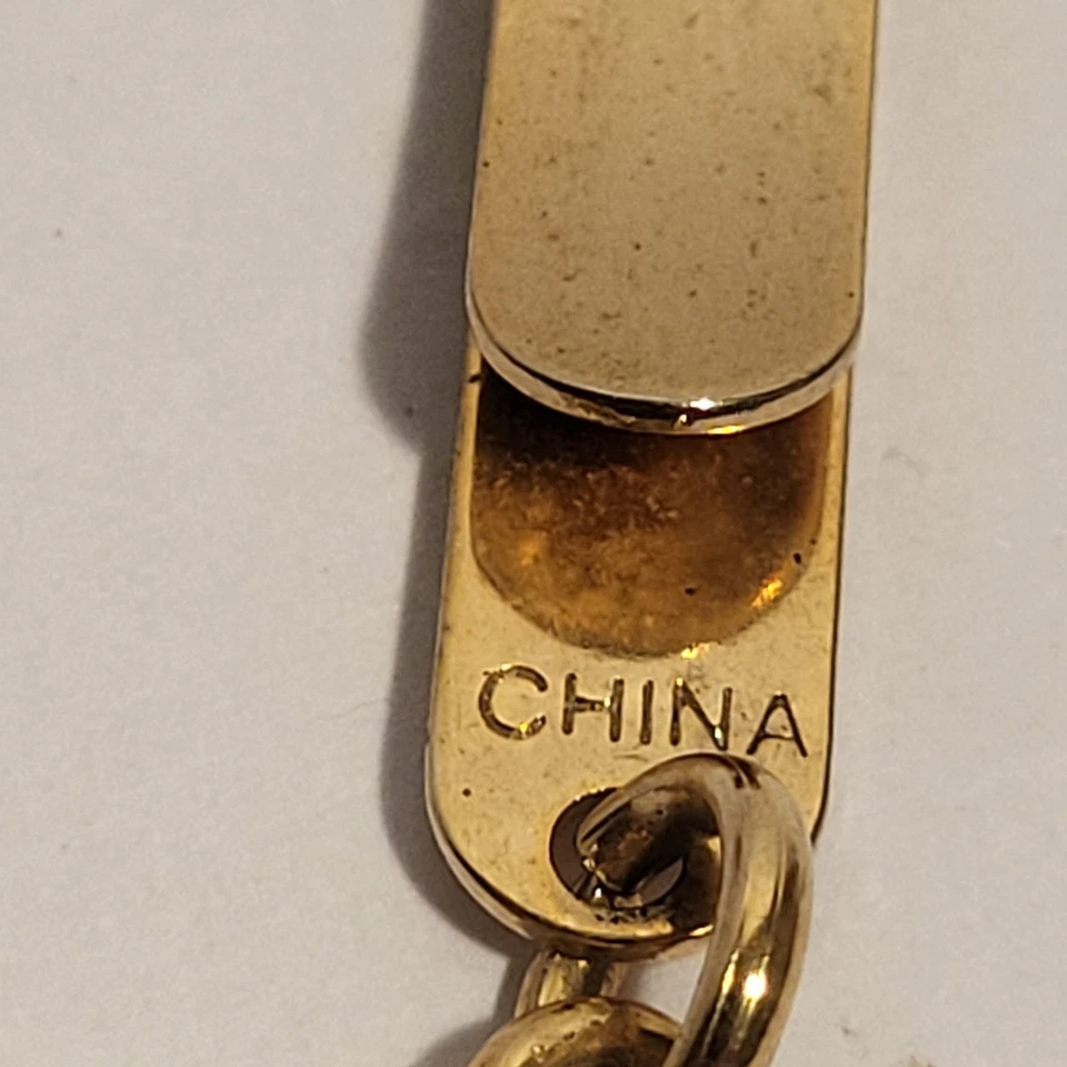 Lorus Gold Tone Pocket Watch With Chain Japan Quartz Movement-Untested - Image 4 of 4