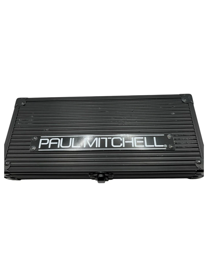 Tijeras de pelo profesionales Paul Mitchell tijeras estuche de metal protección de almacenamiento Foto 2 de 4