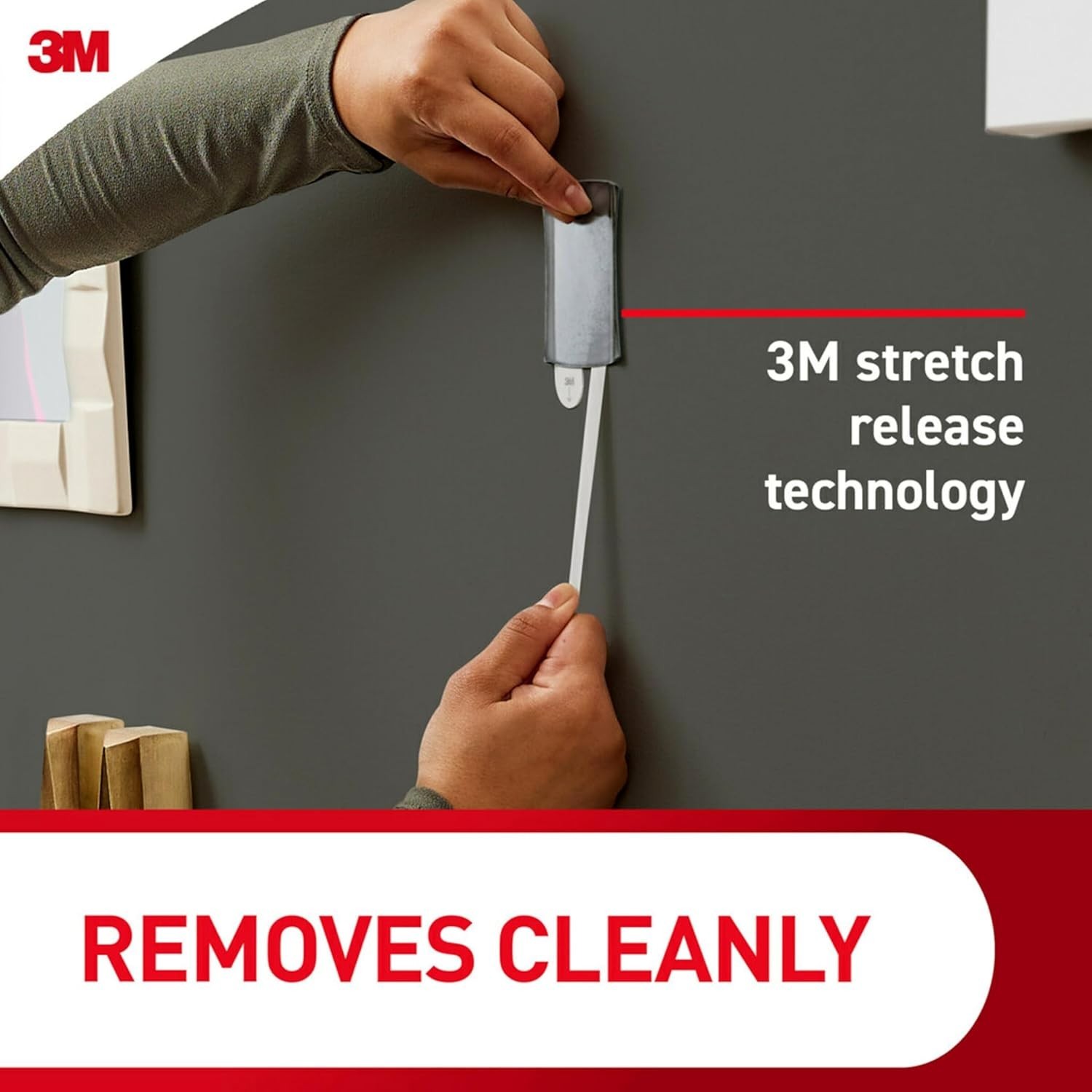 Command Universal Damage Free Hanging Picture Hangers, 3 Metal 8 Large Strips