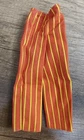 Vintage 1970s Barbie Ken Doll Orange Yellow Striped Pants Only Z8