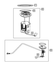 Genuine Mopar Fuel Pump/Level Unit Module Kit Primary 05145589AF