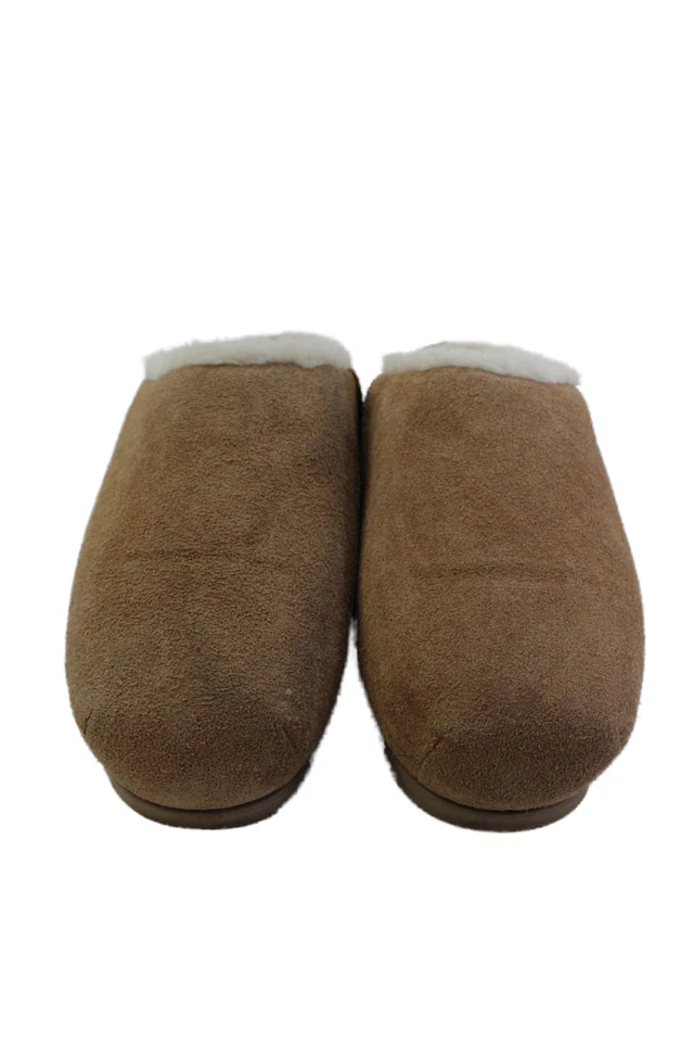 Zapatilla Ugg Mujer Plataforma Gamuza Piel Sintética Forrada Pumped Slide Marrón Talla 9 Foto 2 de 4