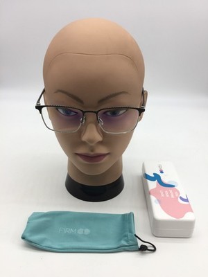 Firmoo S16616 Eyeglasses Optical Frame 53-18-145 Black / Silver