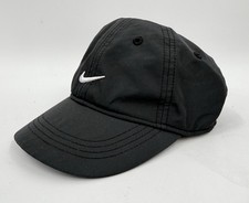 Nike Infant Toddler Hat Baseball Cap Adjustable Strap Back Black Sports Dri-fit