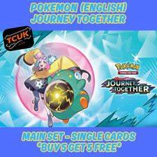 POKEMON TCG - JOURNEY TOGETHER - MAIN SET - SINGLE CARDS - *BUY 5 GET 5 FREE*