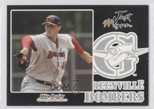 2005 Just Minors Just Auto Black 4/50 Mike Rozier Michael Rozier #56 9b2