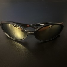 Oakley Men s Sport Wraparound Sunglasses black Frame Mirrored yellow Lens