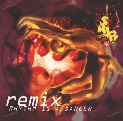 Snap! - Rhythm Is A Dancer (Remix) EU 12'' Maxi 1992 (VG+/VG) Logic LOC 86 '.