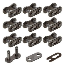 Upgrade Your Vehicle with 10 Alloy Steel 420 Chain Master Links - Universal Fit