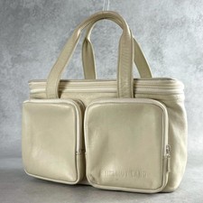 HELMUT LANG Handtasche Lammleder weiß