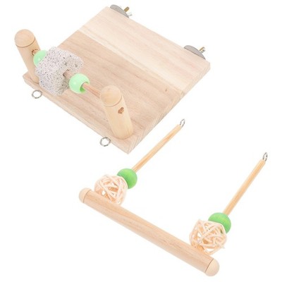 Vogelspielplatz Schaukel Vogelkäfig- Papageienschwungspielzeug