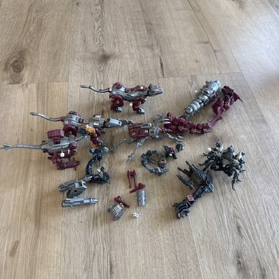 Vintage Tomy Robo Strux Zoids Lot - Gordox Krark Mammoth & Spares 1980s