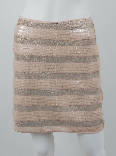 Minifalda rosa lentejuelas talla mediana - Imagen 2 de 5