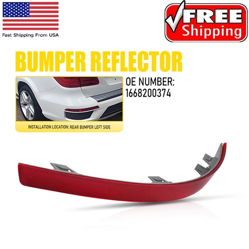 Rear Left Bumper Reflector Mercedes For Benz GL-Series X166 GL320 2013 14 15-16 - Picture 15 of 15