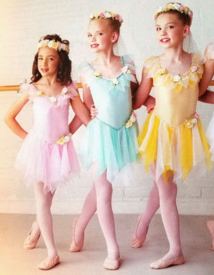 PIXIE Dance Christmas Costume CHOICE of Color & Sizes Ballet Lyrical Sugar Plum