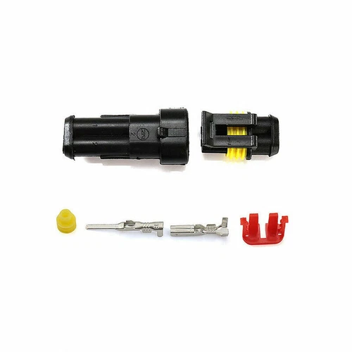 10Paar KFZ Stecker Steckverbindung Steckverbinder Auto Wasserdicht Kabel 2polig - Bild 8 von 12