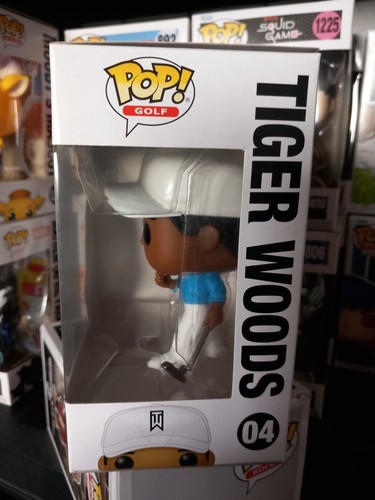 Funko Pop! Golf Tiger Woods 04 Tiger Woods (camisa azul) edición especial - Imagen 4 de 6