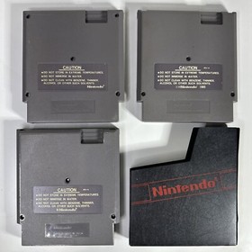 Super Mario Bros. 5 Scew, Mario- Duck H-Track Meet, Goonies II Nintendo NES Lot3