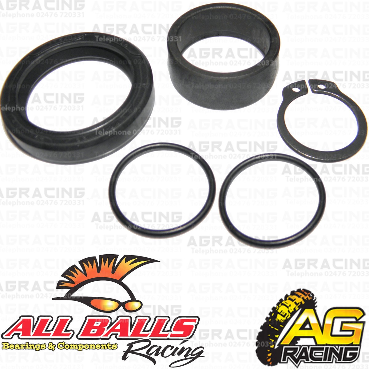 シャベル☻ All Balls Counter Shaft Seal Front Sprocket Shaft Kit For Kawasaki