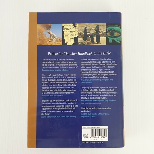 The Lion Handbook to the Bible By David Alexander, Pat . 9780745950945 B9 - Picture 2 of 12