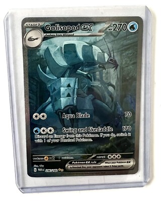 Pokmon TCG Golisopod ex Paradox Rift 246/182 Holo Special Illustration Rare | eBay Pokmon TCG Golisopod ex Paradox Rift 246/182 Holo Special Illustration Rare | eBay