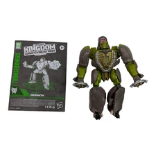 2021 Hasbro Transformers Kingdom War for Cybertron Rhinox - Loose, COMPLETE