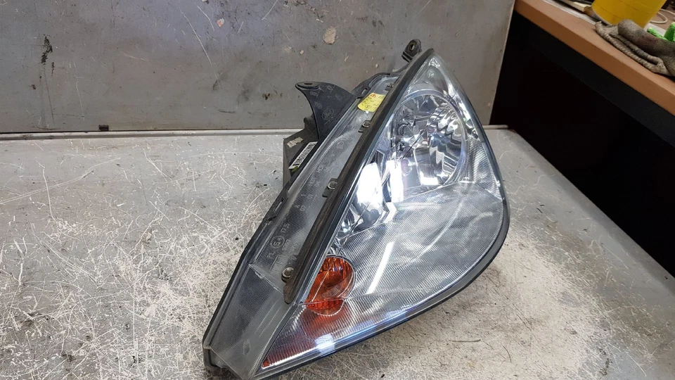 Scheinwerfer Halogen Vorne Links mit Stellmotor 01-04 Ford - Bild 3 von 4