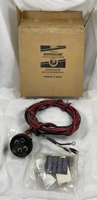 MERCURY QUICKSILVER SWITCH PANEL KIT, 0770, 76413A4, ASSY, NEW IN OPEN BOX
