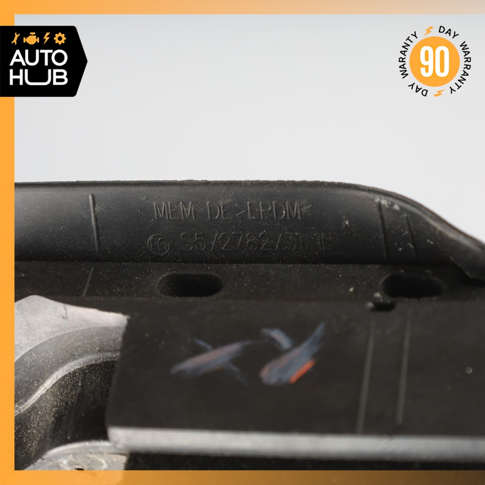 07-11 Bentley Continental GTC Rear Left Side Window Weather Seal Molding OEM 59k