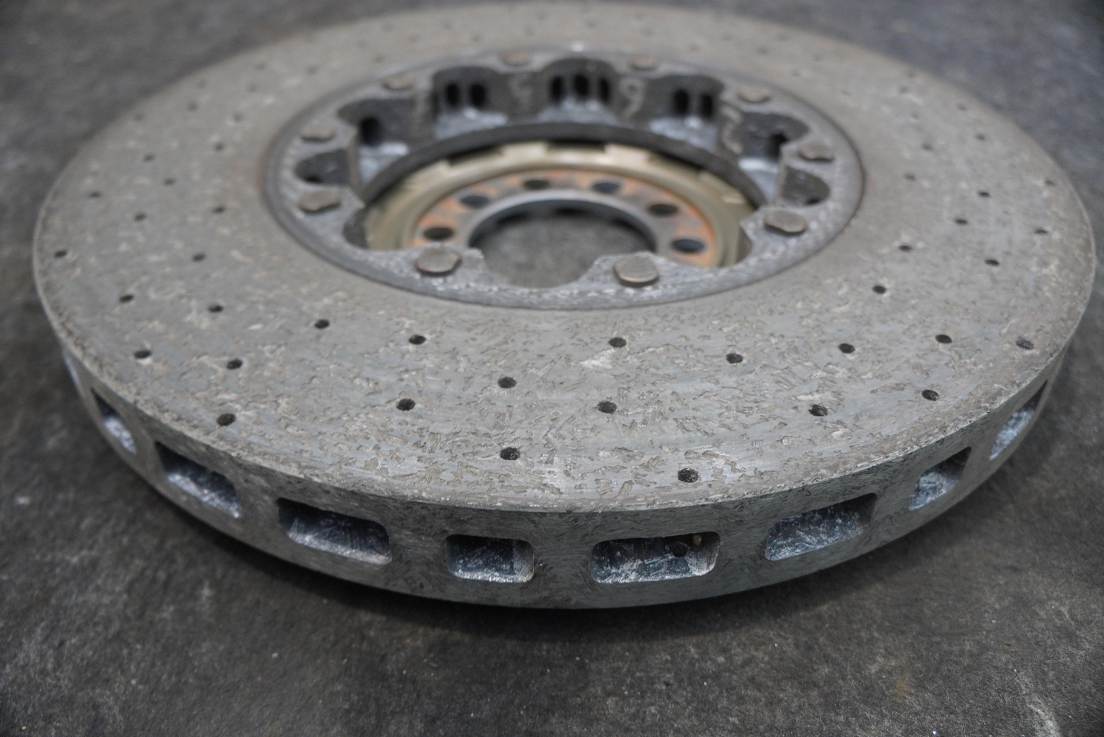 Front Disc Brake Rotor Brembo Carbon Ceramic 340550 Ferrari 488 Challenge 2018