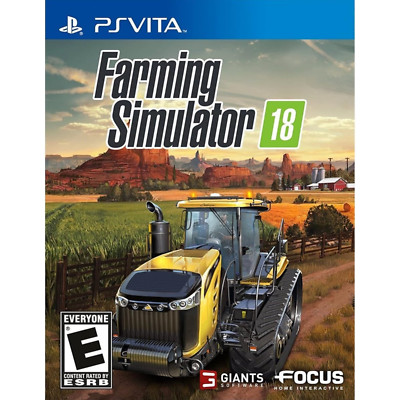 Farming Simulator 18 Sony PlayStation Vita PS Vita [Brand New]