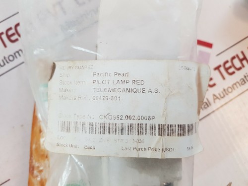 Schneider zb-.v4 red pilot light xb5av44 - Picture 7 of 10