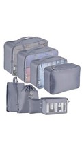 TravelMate 8-in-1 Luggage Organizer Set