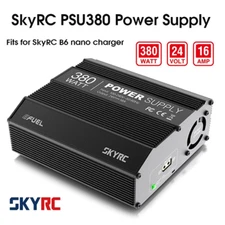 SkyRC eFuel 24V 16A 380W DC Power Supply with XT60 output connector - Used