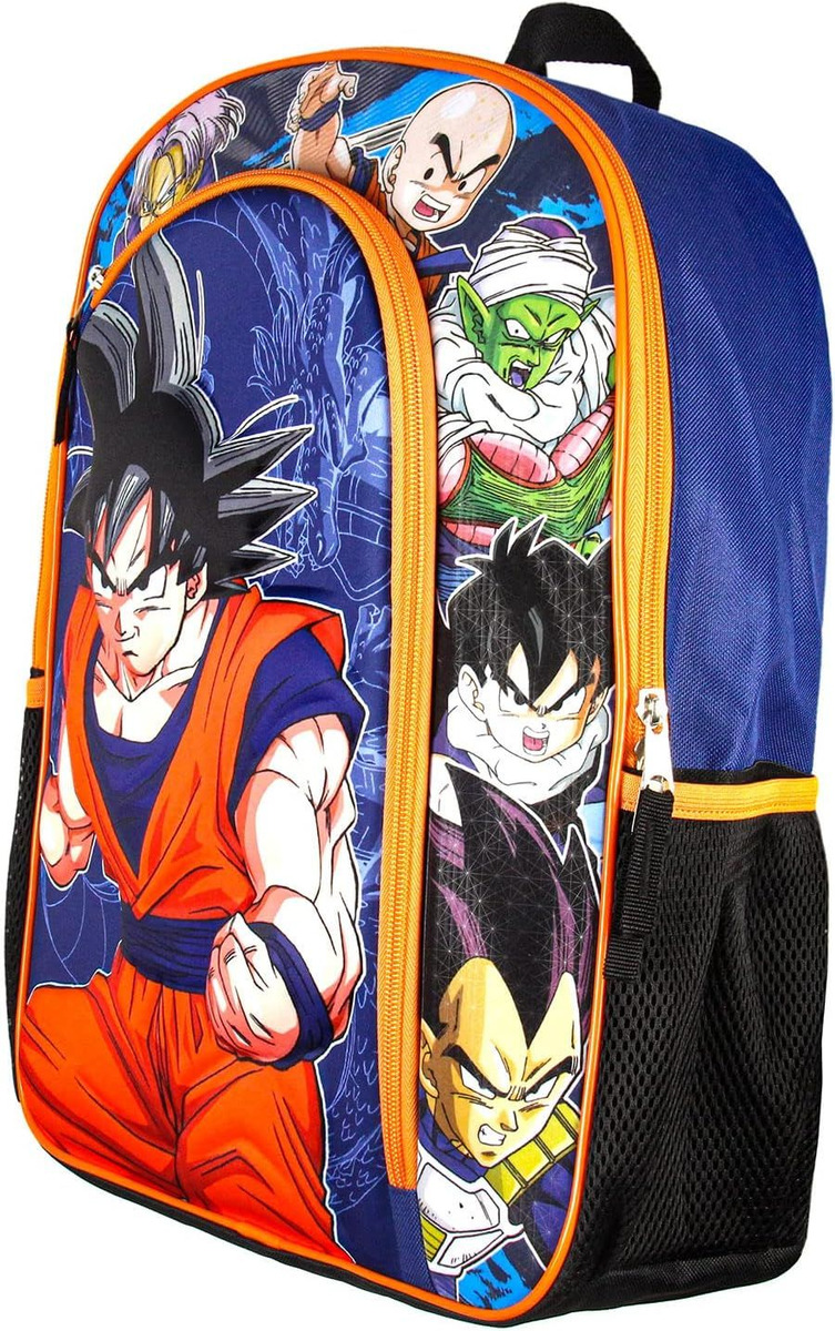 Dragon Ball Z Character Panel Goku Kamehameha Molded Eva Backpack