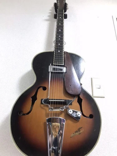 Vintage Japanese Electric Guitar 1960-1970s Sunburst Used Shipping From Japan