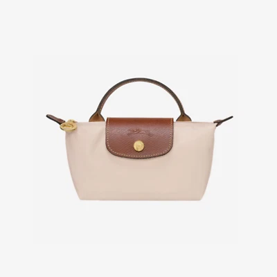 Longchamp Le Pliage Original Handle Pouch Paper / Longchamp Pouch - Photo 1/4