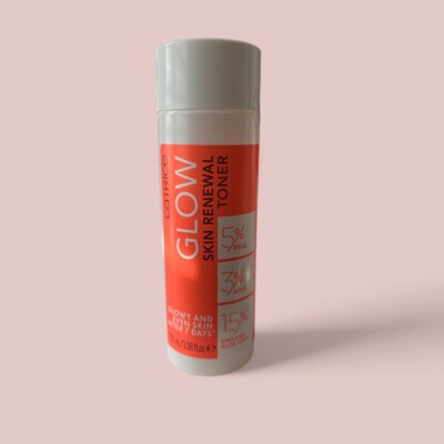 Catrice Glow Skin Renewal Toner 5%PHA /3%AHA /15% Organic Aloe Vera 100 ml NEU