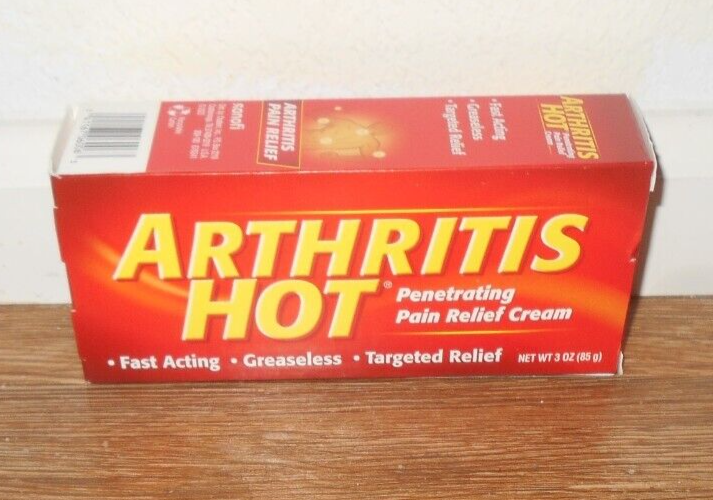 Sanofi Arthritis Hot Pain Relief Cream (Exp 11/26) eBay