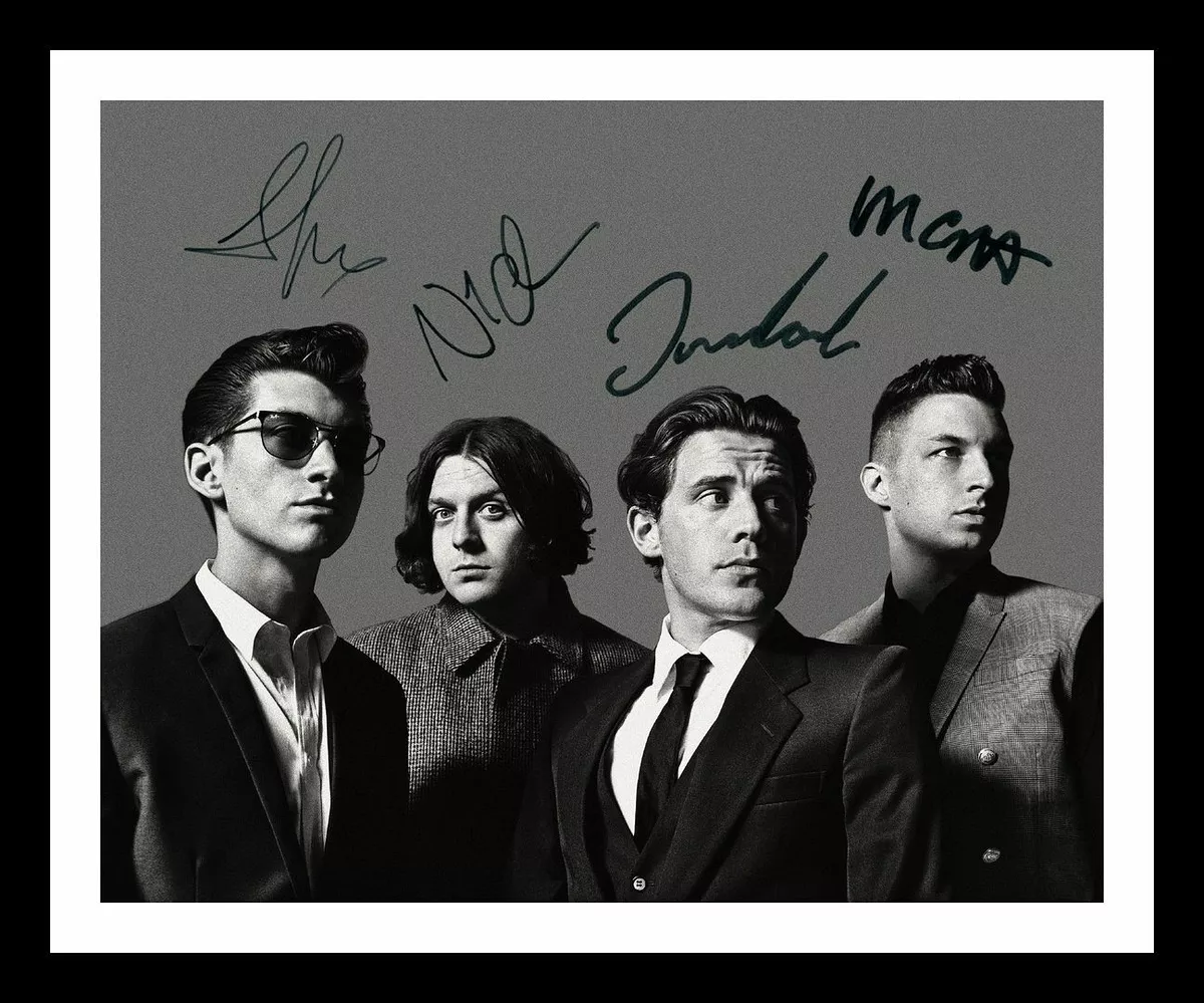 Arctic Monkeys Autograph Signed & Framed Photo