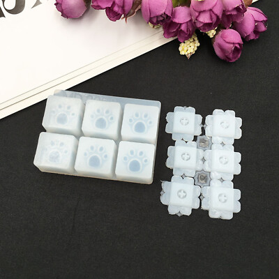 1* DIY Personalized Keyboard Cap Mold Silicone Key Cap Mould Computer Tools