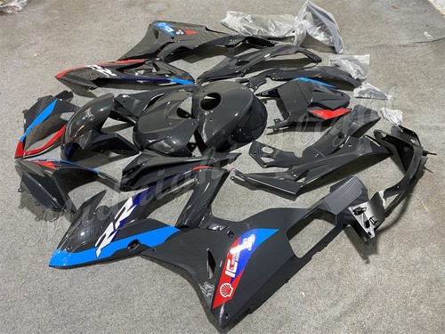 Kit Carene Grigio Scuro Rosso Blu per BMW S1000RR 2015 2016 ABS Carrozzeria Set - Foto 2 di 4