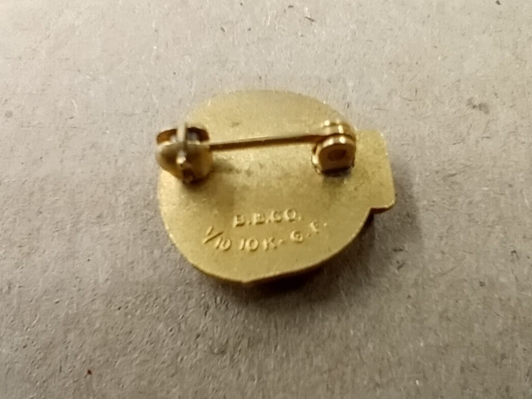 Vintage Dresser Industries Employee Award GF Pins. 15 Year 1/10 10K. 20