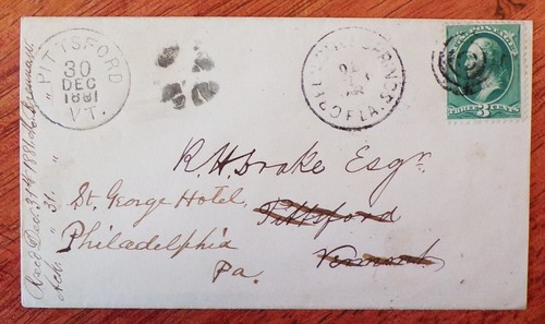 U.S. Cover - 1881 - Philadelphia